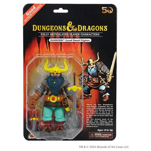 Dungeons and Dragons 50th Anniversary Elkhorn 7-Inch Scale Action Figure