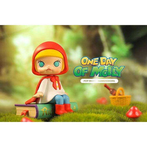 One Day of Molly Random Blind Box Mini-Figures Display Case
