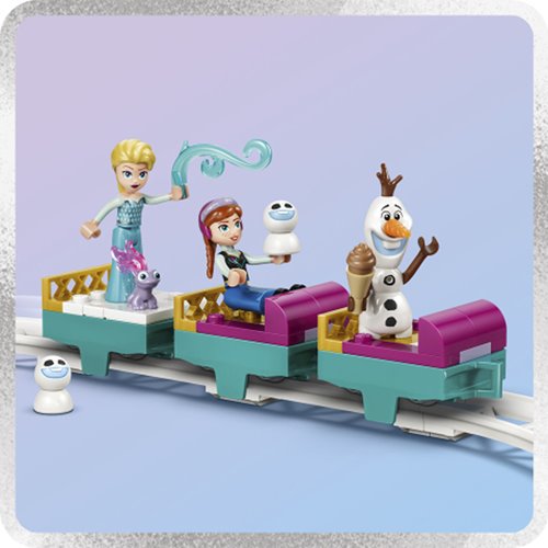 LEGO 43281 Frozen Elsa’s Ice Castle & Snow Ride Adventure