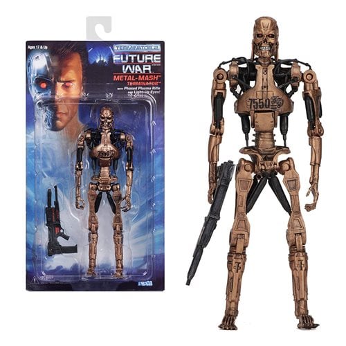 Metal Mash Endoskeleton Kenner Tribute Terminator 2-7" Scale Figure NECA 