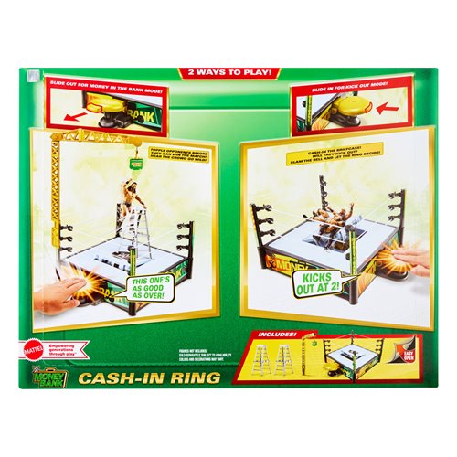 WWE Money in the Bank Cash-In Ring Playset