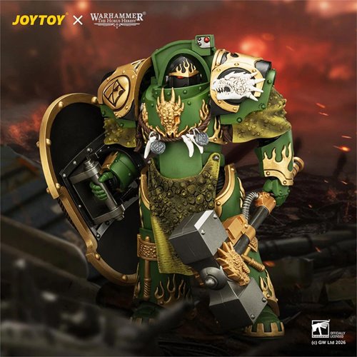 Joy Toy Warhammer 40,000 The Horus Heresy Salamanders Firedrake Terminator 1 1:18 Scale Action Figur