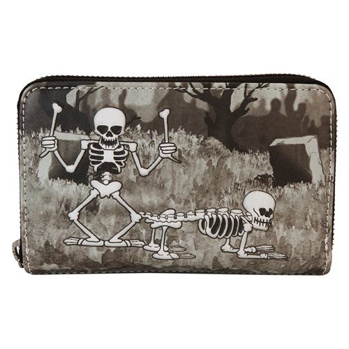The Skeleton Dance 95th Anniversary Zip-Around Wallet