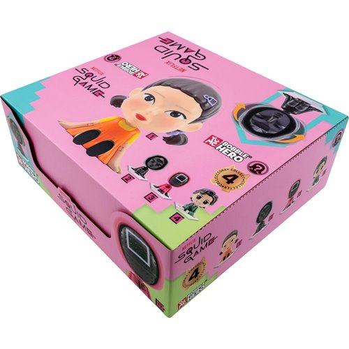 Squid Game Bobble Hero Blind-Box Mini-Figure Case of 12
