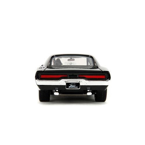 Hollywood Rides Fast and the Furious Dodge Charger R/T 1:24 Scale Die-Cast Metal Vehicle with Dom Fi