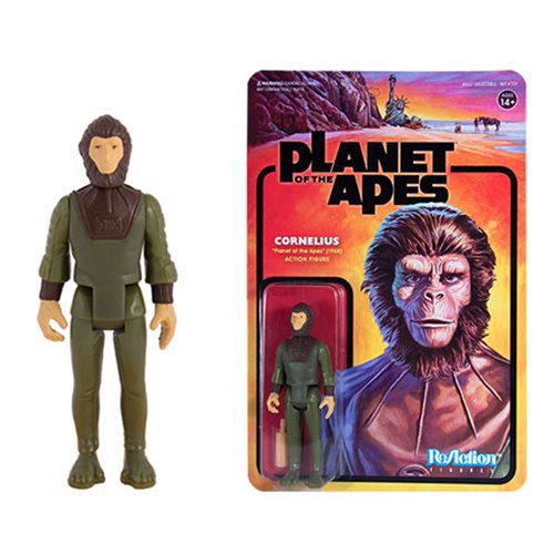 Planet of the Apes 3 3/4-Inch ReAction Figures Bundle of 4