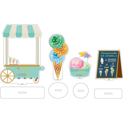 Nendoroid More Ice Cream Parlor Acrylic Stand Decorations