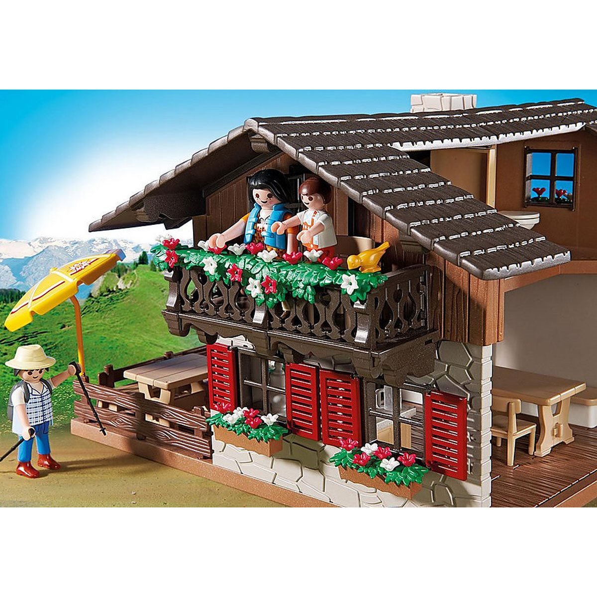 Playmobil 5422 Alpine Lodge Playset - Entertainment