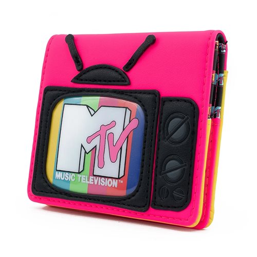 MTV Neon Bi-Fold Wallet