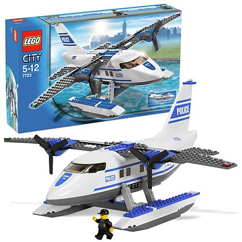 LEGO 7723 City Police Pontoon Plane - Earth