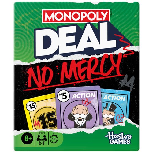 Monopoly Deal No Mercy Card Game