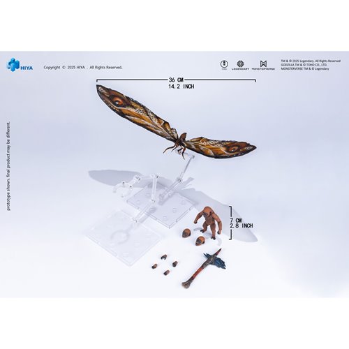 Godzilla x Kong: The New Empire Mothra Premium Set Exquisite Basic Series None Scale 14-Inch Action