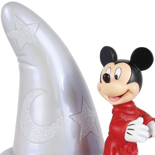 Disney 100 Fantasia Mickey Mouse 5 1/2-Inch Statue