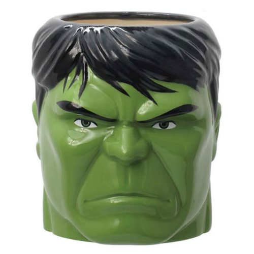 Hulk Head Ceramic Molded Mug