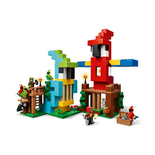 LEGO 21282 Minecraft The Parrot Houses