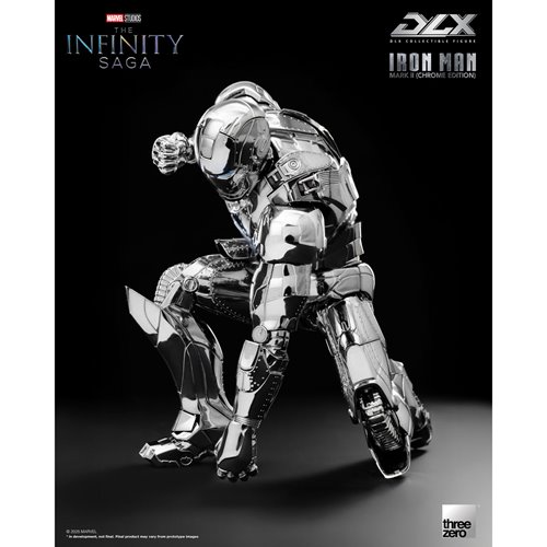 Marvel Studios: The Infinity Saga Iron Man Mark 2 Chrome Edition DLX Action Figure