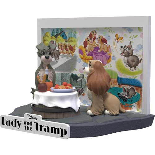 Lady and the Tramp DS-136SP D-Stage Statue