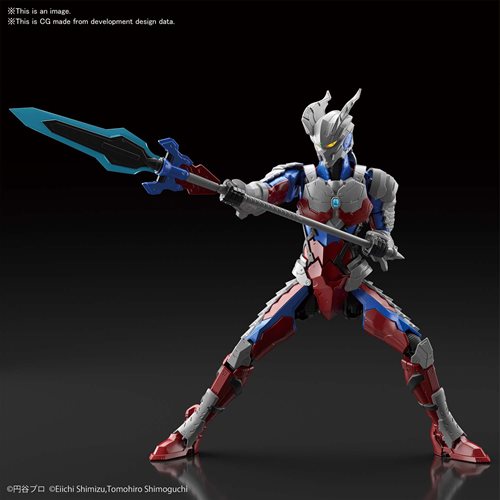 Ultraman Zero Ultraman Suit Zero Action Ver. Figure-rise Standard Model Kit