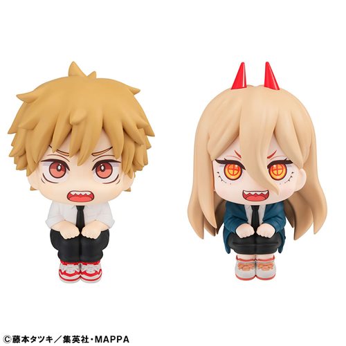 Chainsaw Man Denji and Power Lookup Series Statue Set of 2 with Gift