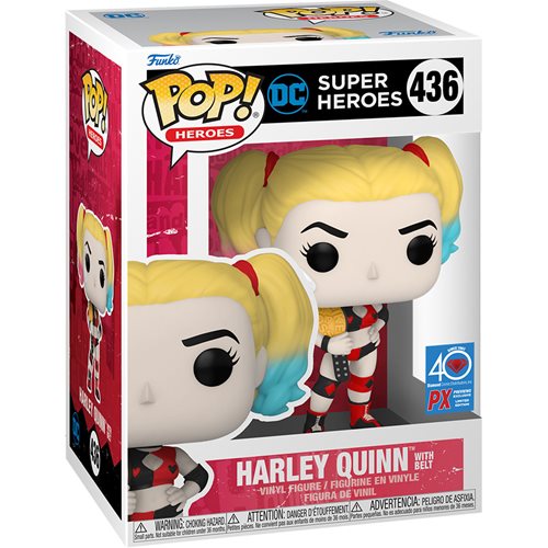DC Comics Harley Quinn with Belt Pop! Vinyl Figure - Previews Exclusive