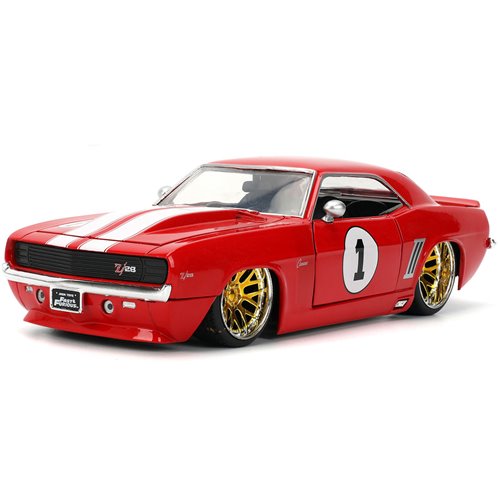 Fast and Furious 1969 Chevrolet Camaro Red 1:24 Scale Die-Cast Metal Vehicle