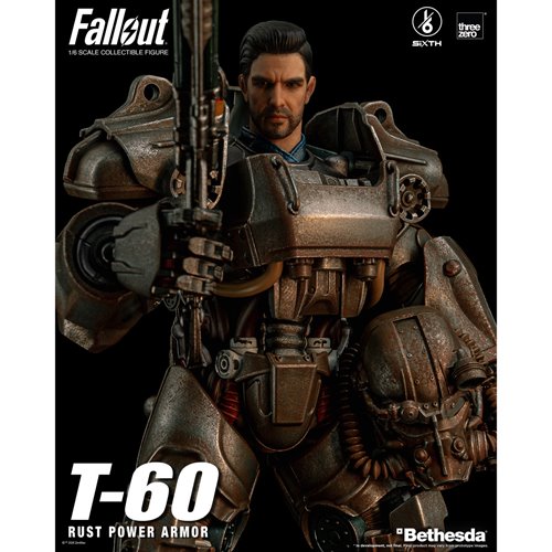 Fallout T-60 Rust Power Armor 1:6 Scale Action Figure