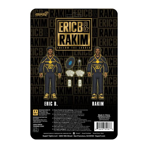 Eric B. & Rakim (Follow the Leader) 3 3/4-Inch ReAction Figure 2-Pack