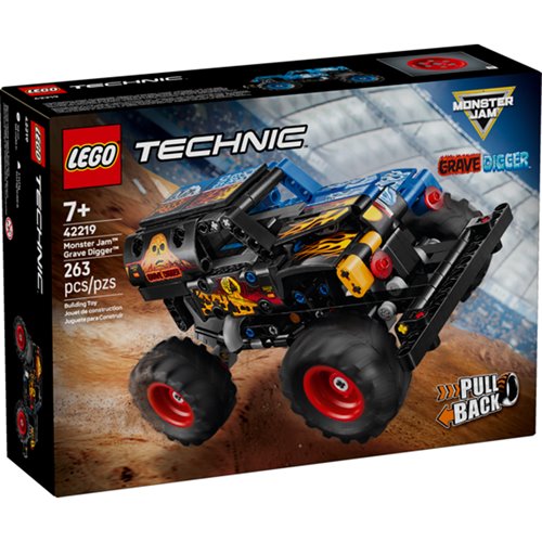 LEGO Technic 42219 Monster Jam Grave Digger Fire and Ice