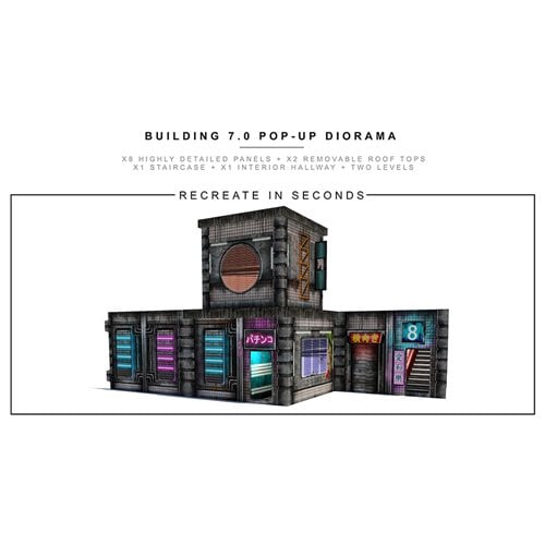 Building 7.0 Pop-Up 1:18 Scale Diorama