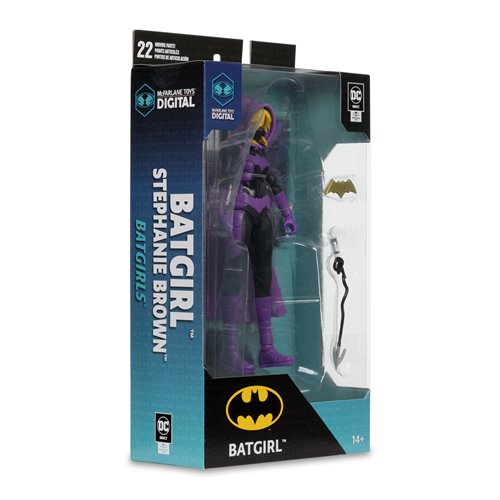 DC Direct Wave 5 Batgirl Stephanie Brown 7-Inch Scale Action Figure with McFarlane Toys Digital Coll