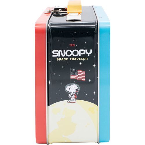 Peanuts Snoopy In Space Gen 2 Fun Box Tin Tote