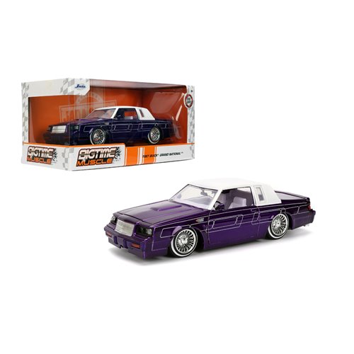 Bigtime Muscle 1987 Buick Grand National Candy Purple 1:24 Scale Die-Cast Metal Vehicle