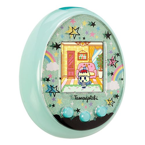 Tamagotchi On Magic Green Electronic Game