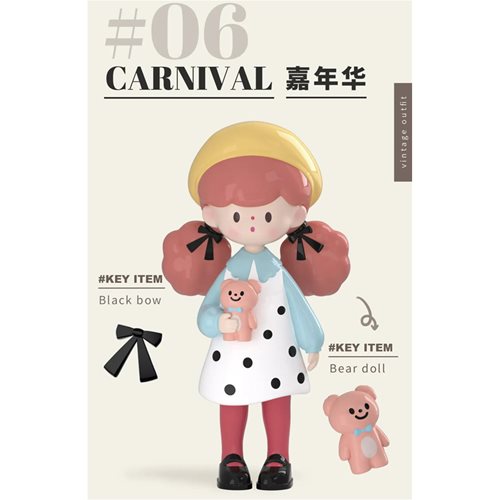 Molinta Vintage Outfit Blind-Box Vinyl Figure Case of 6