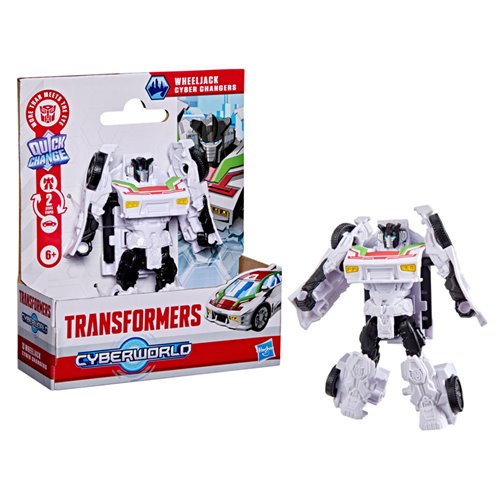 Transformers Cyberworld Wheeljack Cyber Changers 4-Inch Action Figure