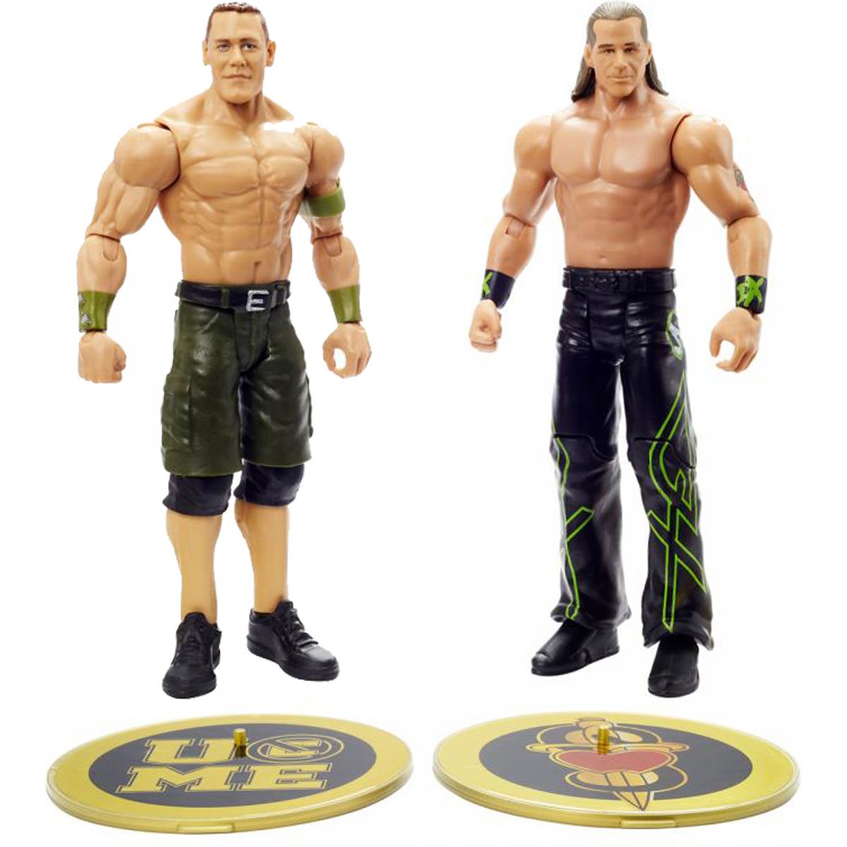 Wwe Championship Showdown Series 6 John Cena And Shawn Michaels Action Figure 2 Pack
