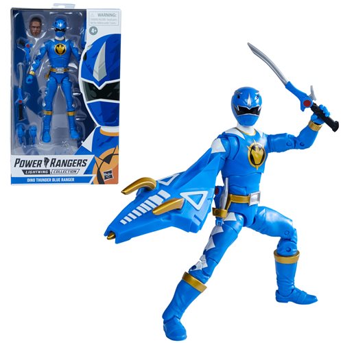 Power Rangers Lightning Collection Dino Thunder Blue Ranger 6-Inch Action Figure