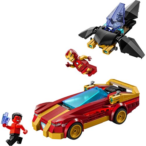 LEGO 76310 Iron Man Car & Black Panther vs. Red Hulk