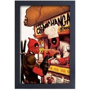 Deadpool Chimichanga Truck Framed Art Print