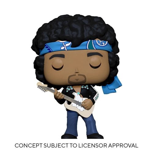 Jimi Hendrix Live in Maui Jacket Pop! Vinyl Figure, Not Mint