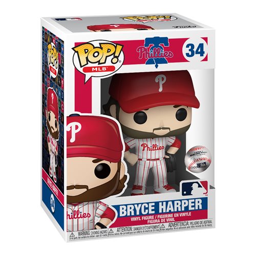 MLB Phillies Bryce Harper Pop! Vinyl Figure