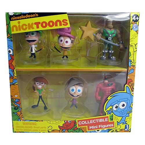 The Fairly OddParents 2-Inch Deluxe Mini-Figure 6-Pack.