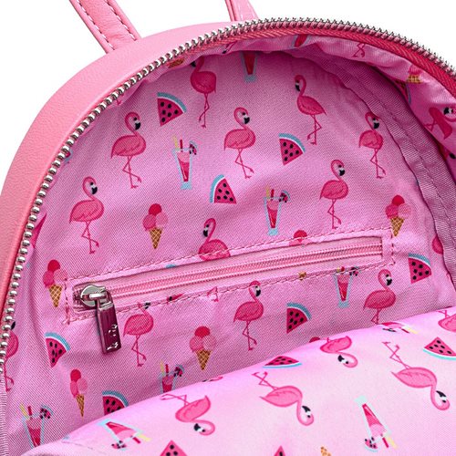 Loungefly Pool Party Flamingo Mini-Backpack