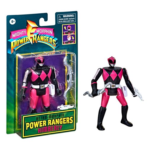 Power Rangers Retro-Morphin Ranger Slayer Kimberly Fliphead Comic Book Action Figure