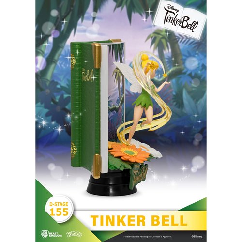 Peter Pan Disney Story Book Series Tinker Bell D-Stage DS-155 Statue