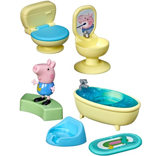 Peppa Pig Peppa's Adventures George's Bathtime Mini-Figure