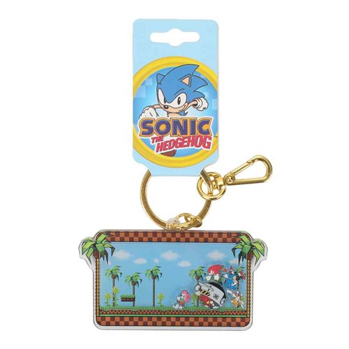 Sonic The Hedgehog Classic Level Shaker Key Chain