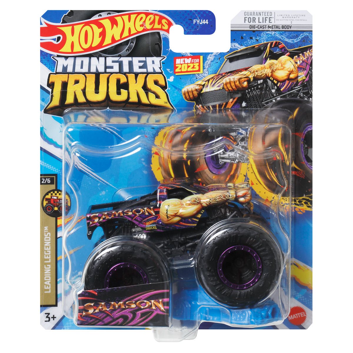 Hot Wheels Monster Trucks 1:64 Scale Vehicle 2023 Mix 6 Case of 8