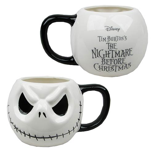 Details about   Disney The Nightmare Before Christmas Jack Head Figural Mug Halloween 2020 Cup 