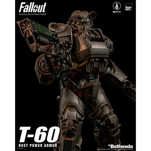 Fallout T-60 Rust Power Armor 1:6 Scale Action Figure